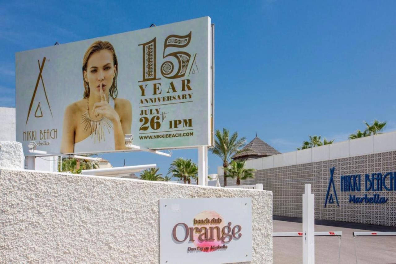 Luxury Beach Side Apartment In Marbella Playa Buitenkant foto
