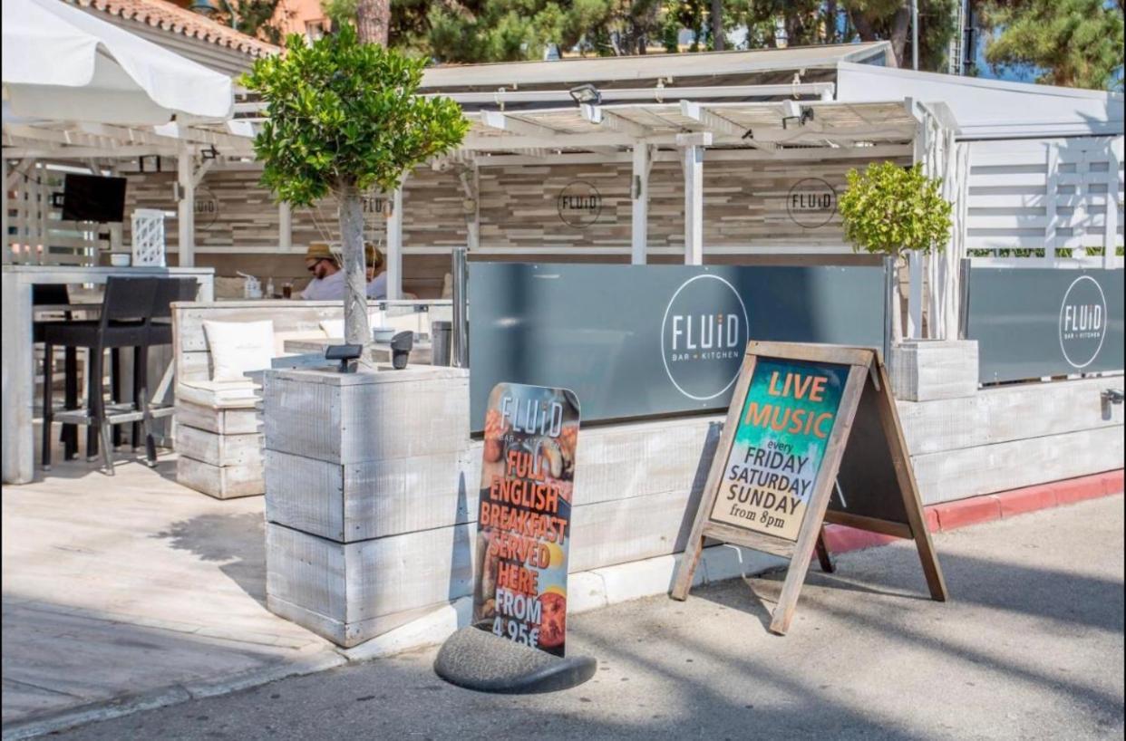 Luxury Beach Side Apartment In Marbella Playa Buitenkant foto